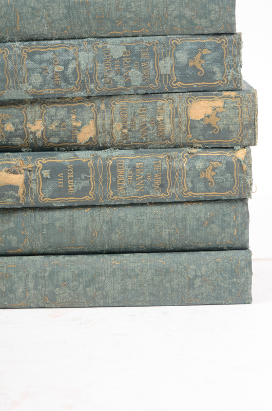 Collection of Works by John L. Stoddard, Honoré De Balzac and William Cowper Brann