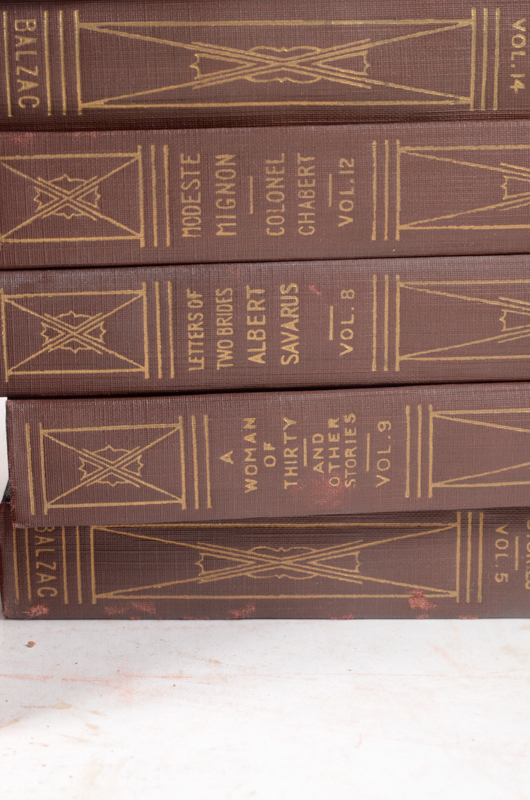 Collection of Works by John L. Stoddard, Honoré De Balzac and William Cowper Brann