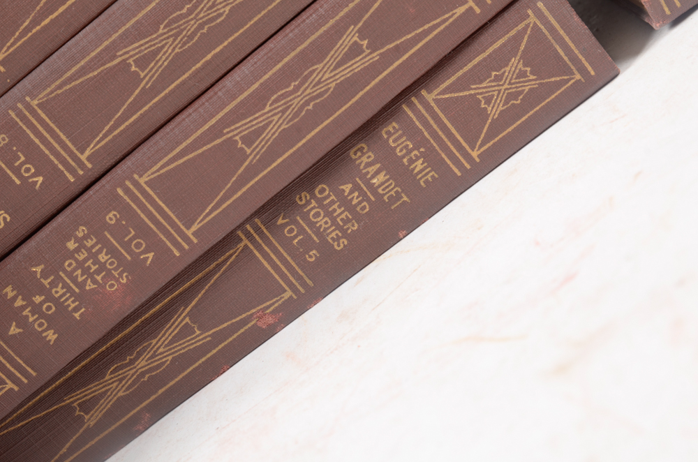 Collection of Works by John L. Stoddard, Honoré De Balzac and William Cowper Brann