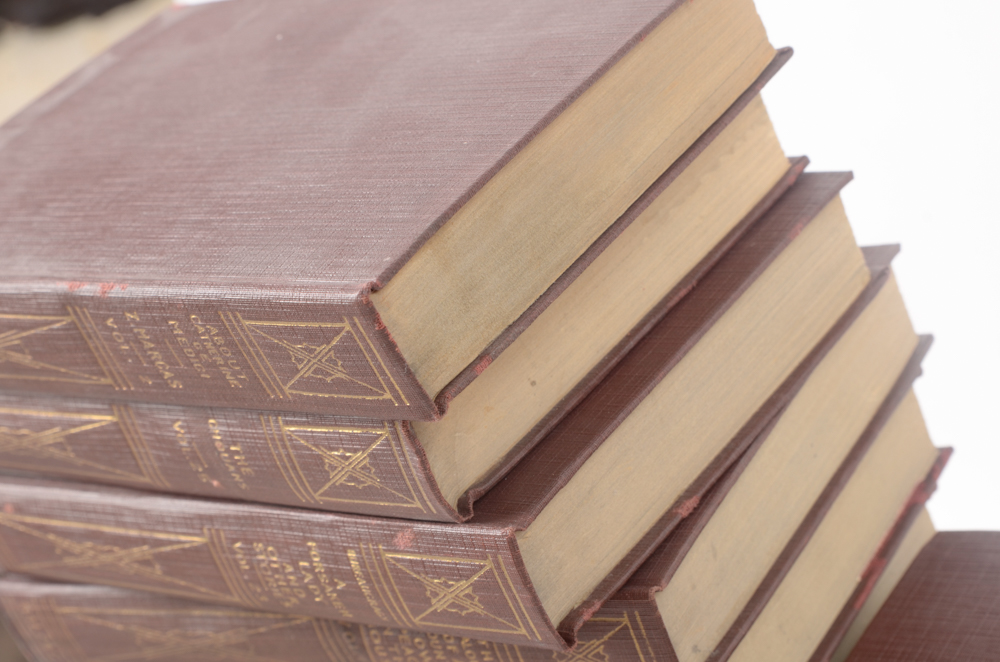 Collection of Works by John L. Stoddard, Honoré De Balzac and William Cowper Brann