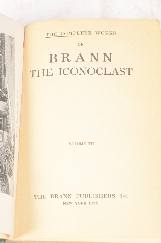Collection of Works by John L. Stoddard, Honoré De Balzac and William Cowper Brann