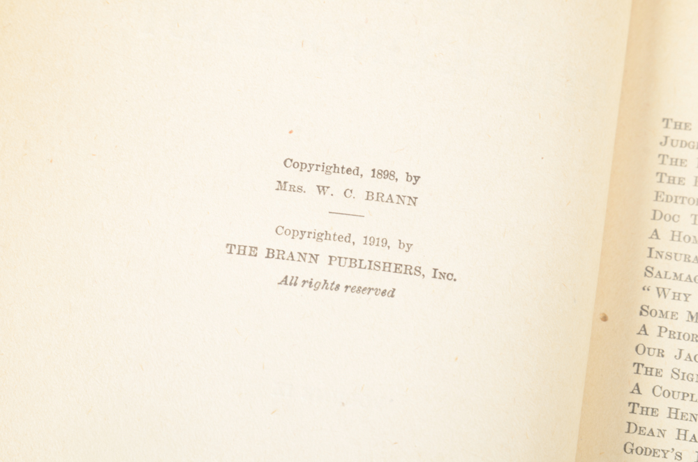 Collection of Works by John L. Stoddard, Honoré De Balzac and William Cowper Brann