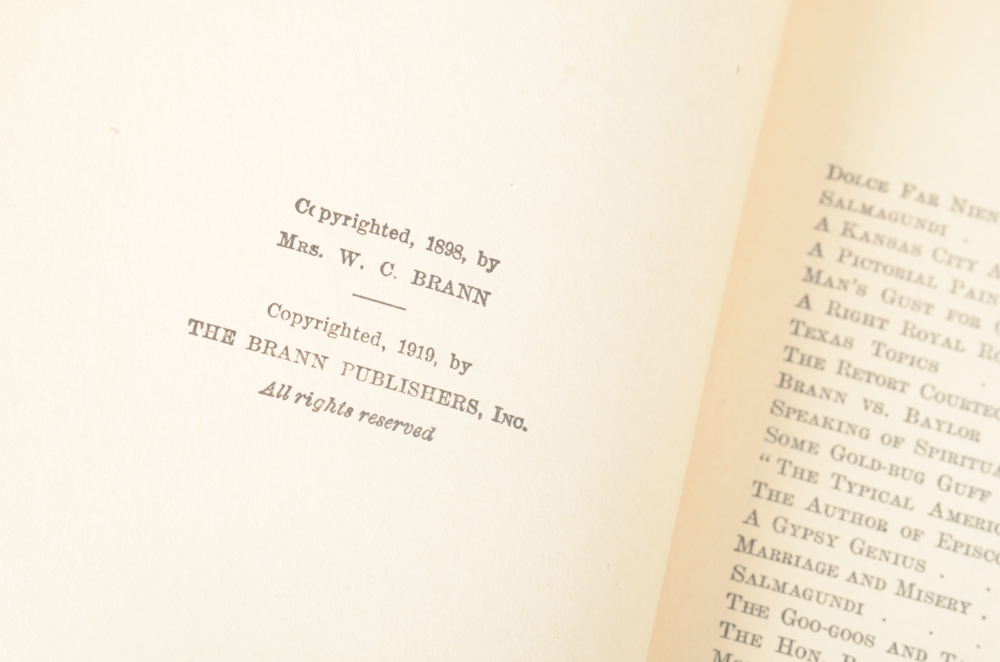 Collection of Works by John L. Stoddard, Honoré De Balzac and William Cowper Brann