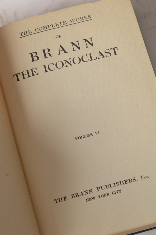 Collection of Works by John L. Stoddard, Honoré De Balzac and William Cowper Brann
