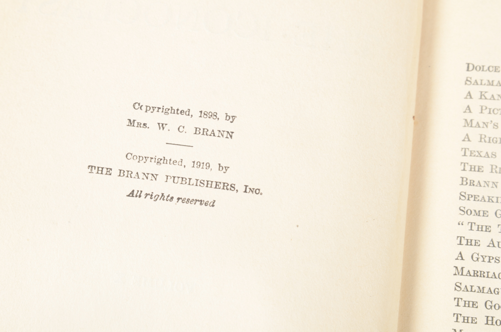Collection of Works by John L. Stoddard, Honoré De Balzac and William Cowper Brann