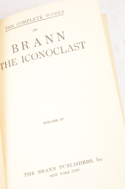 Collection of Works by John L. Stoddard, Honoré De Balzac and William Cowper Brann