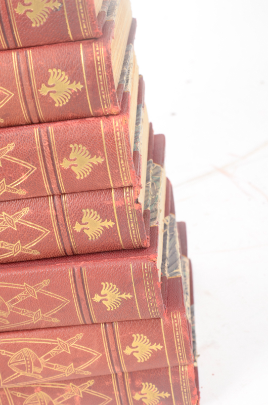 1899-1900 Sixteen Volume Set of Luise Mühlbach Historical Fiction Books