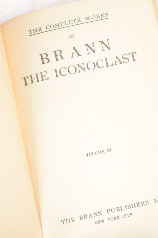 Collection of Works by John L. Stoddard, Honoré De Balzac and William Cowper Brann