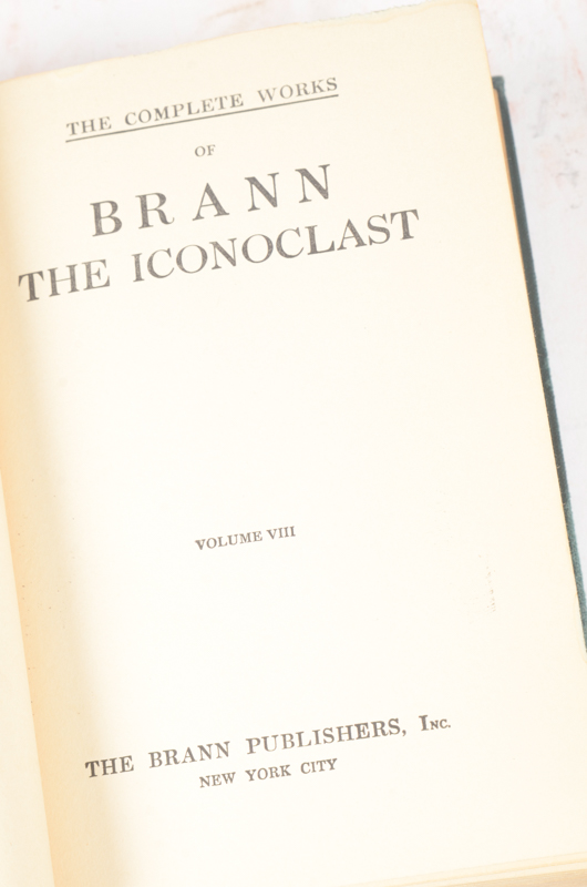 Collection of Works by John L. Stoddard, Honoré De Balzac and William Cowper Brann