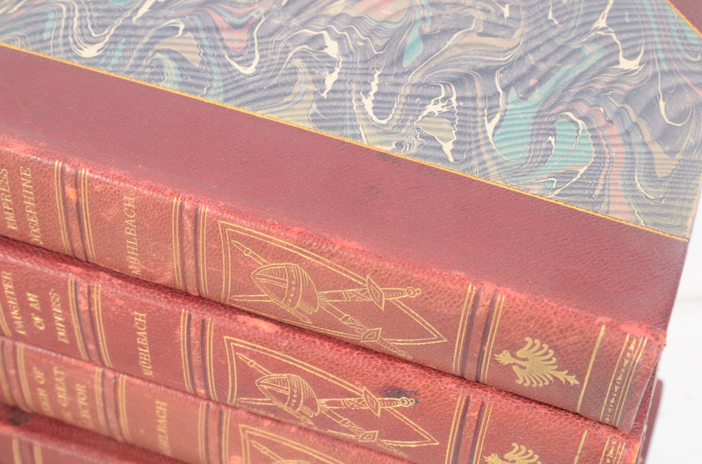 1899-1900 Sixteen Volume Set of Luise Mühlbach Historical Fiction Books