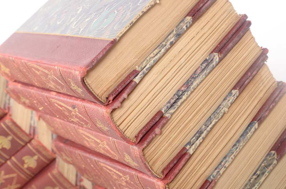 1899-1900 Sixteen Volume Set of Luise Mühlbach Historical Fiction Books