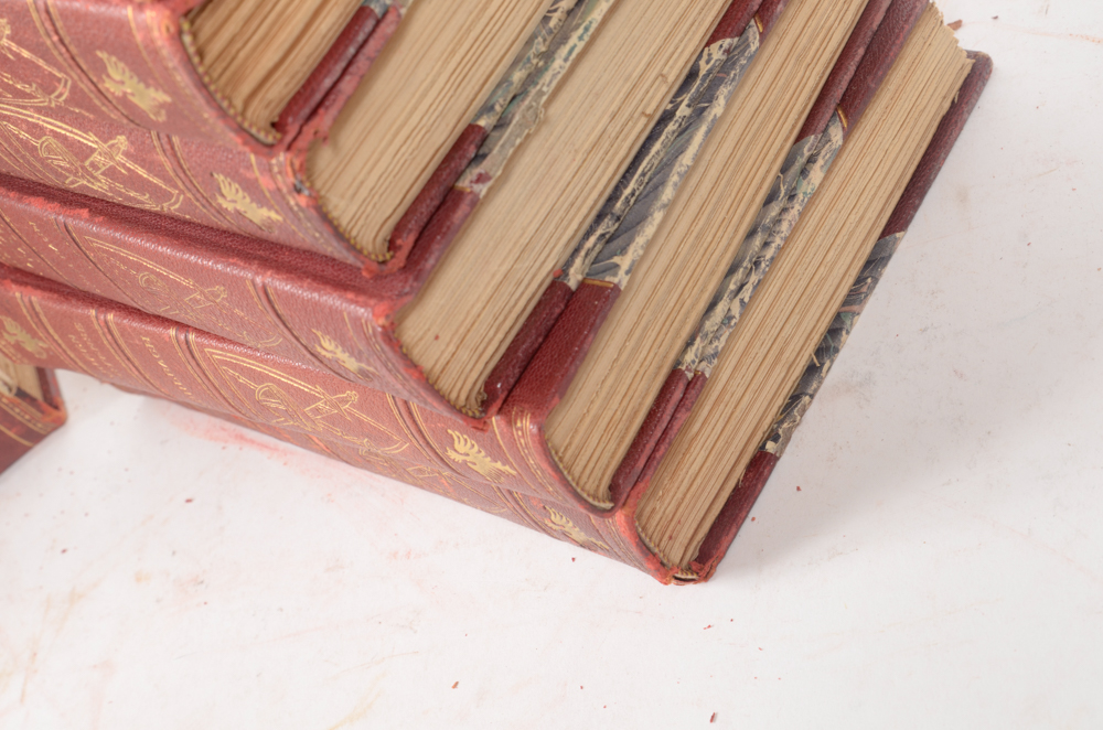 1899-1900 Sixteen Volume Set of Luise Mühlbach Historical Fiction Books