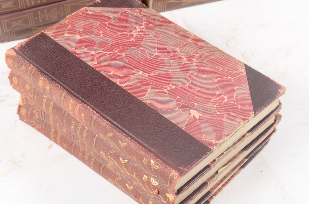 Collection of Works by John L. Stoddard, Honoré De Balzac and William Cowper Brann