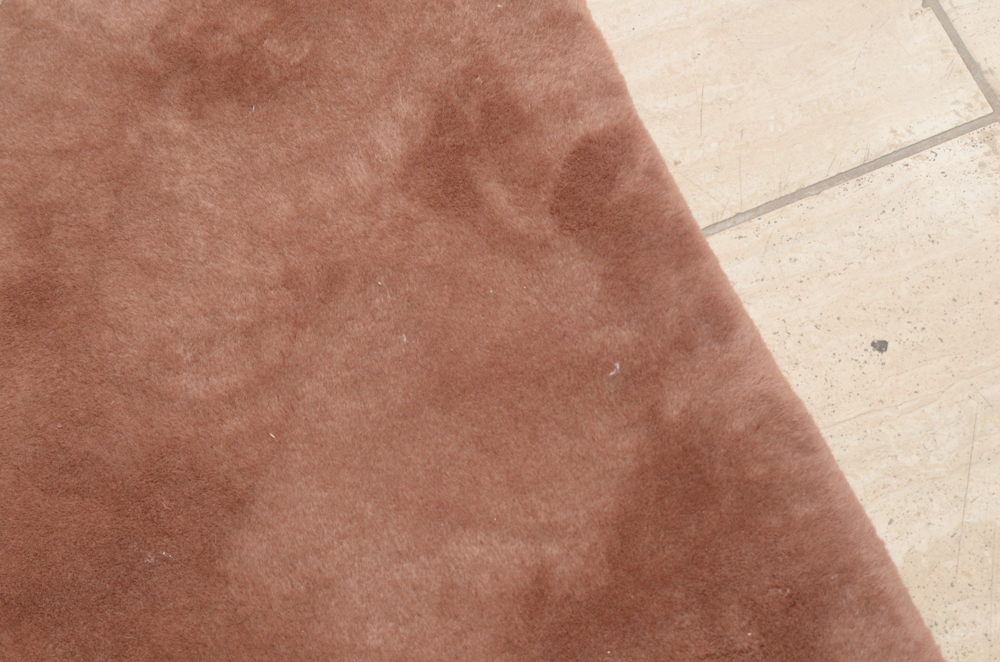 Hand-Knotted Chinese Sculpted Wool Area Rug