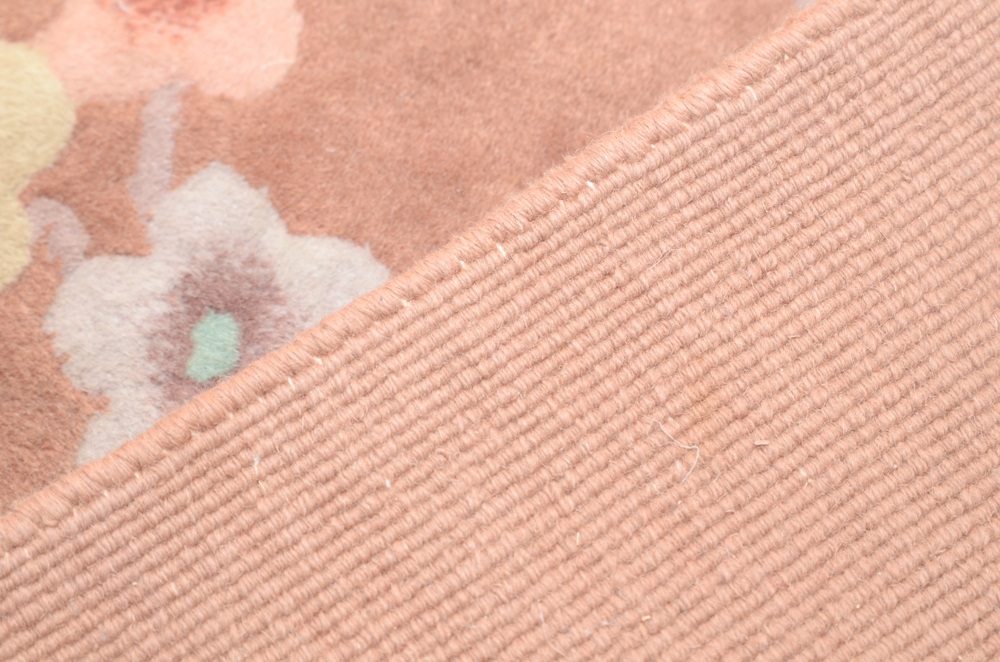 Hand-Knotted Chinese Sculpted Wool Area Rug