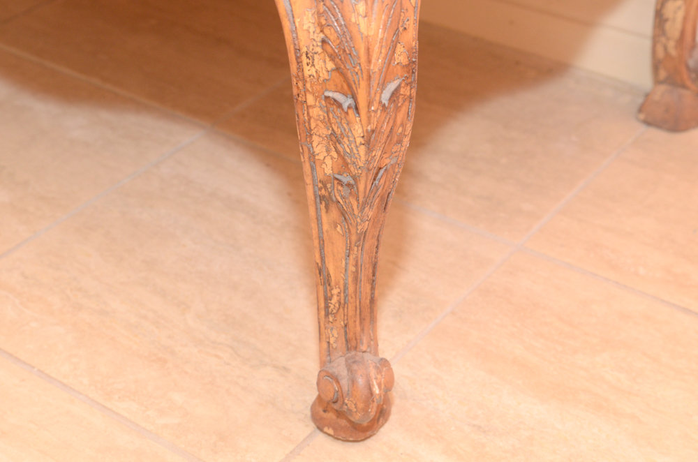Queen Anne Style Wooden Commode