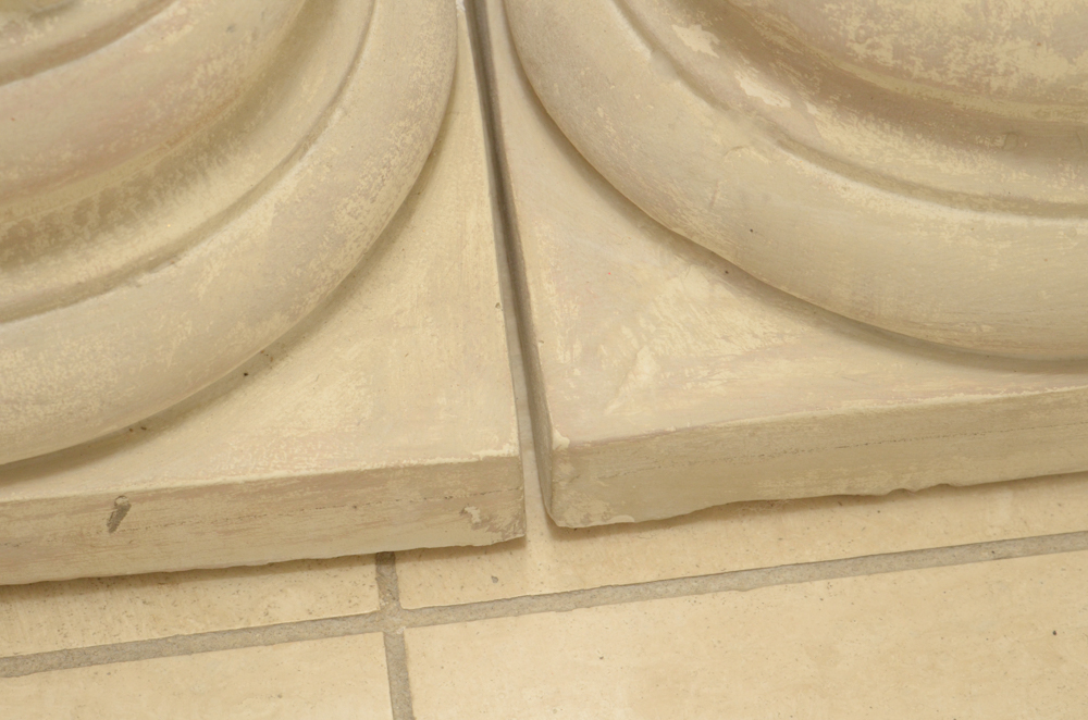 Pair of Greco Roman Style Pedestals