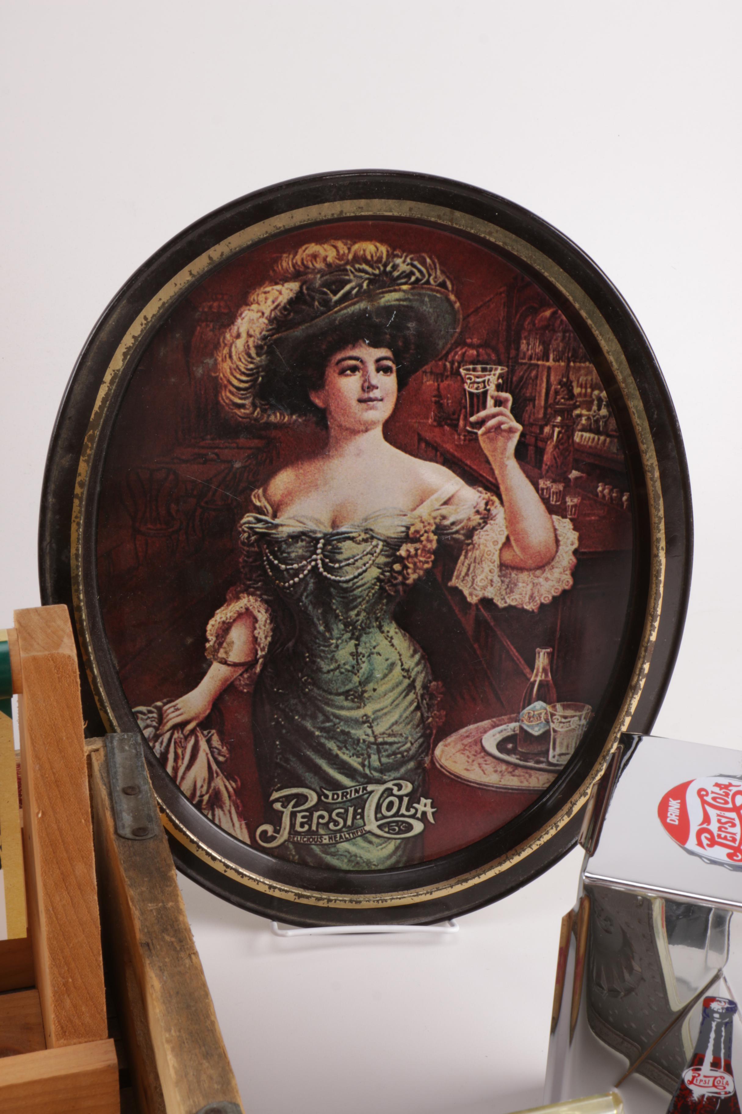 Assortment of Pepsi Collectibles