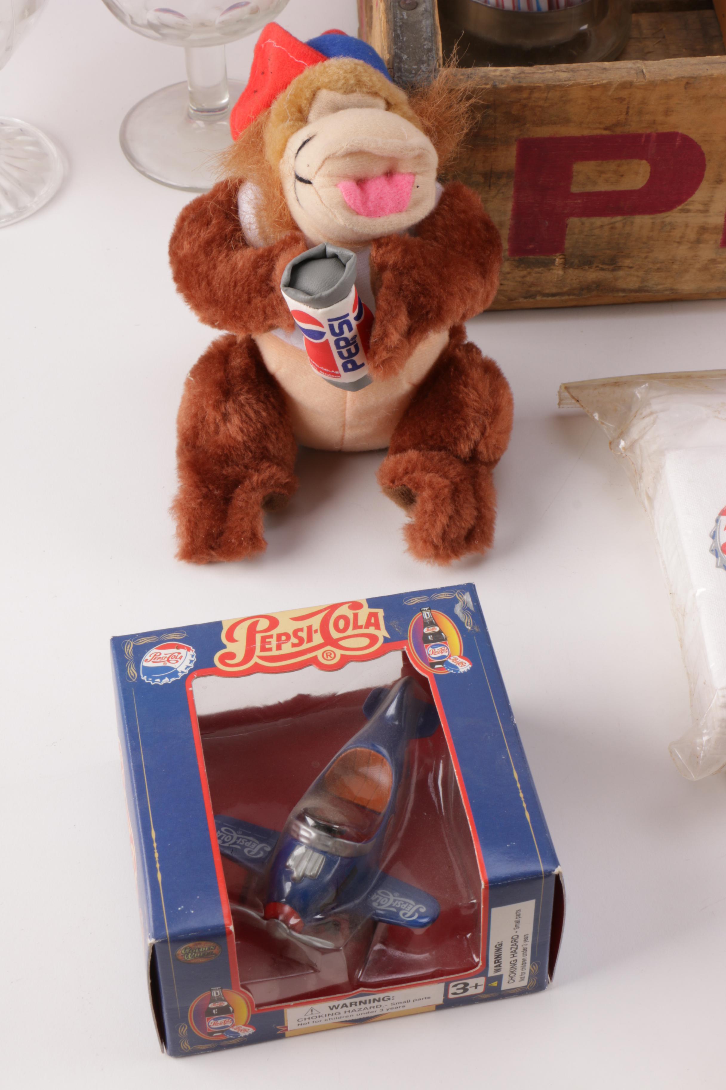Assortment of Pepsi Collectibles
