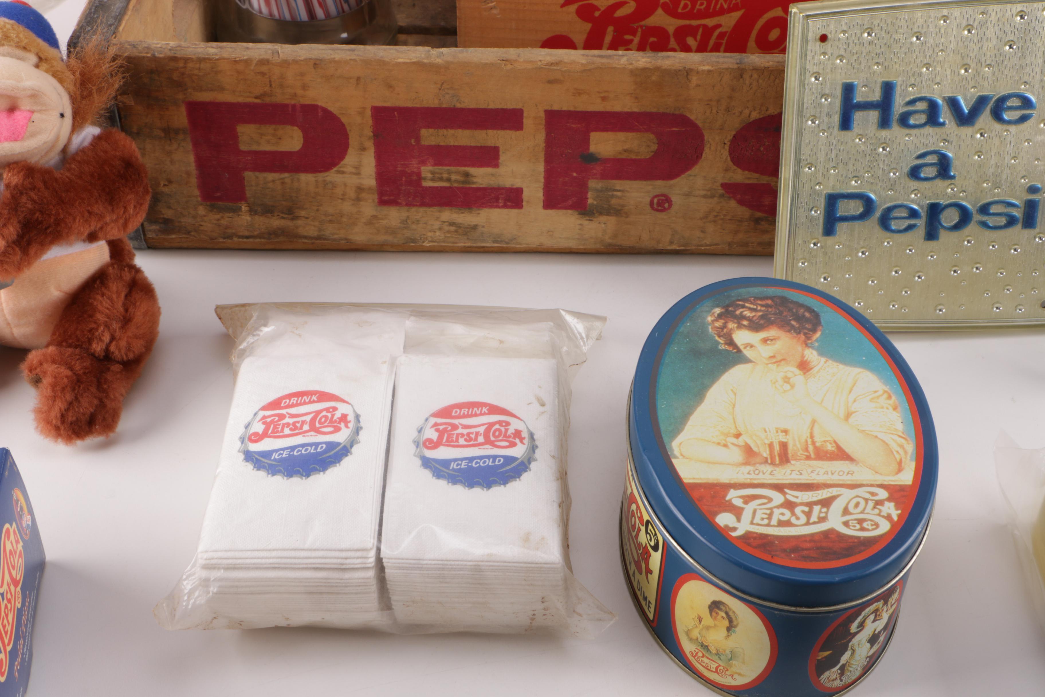 Assortment of Pepsi Collectibles