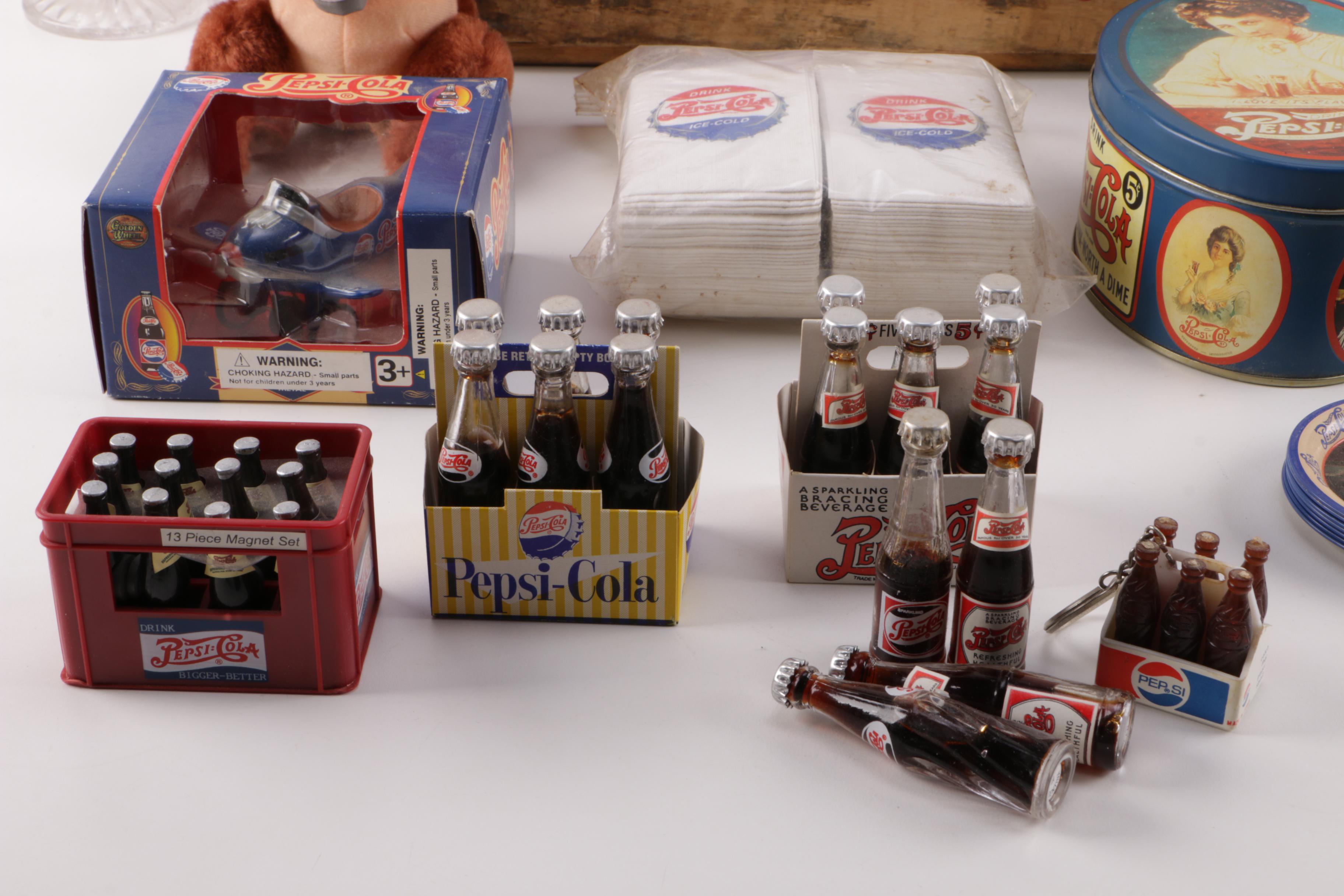 Assortment of Pepsi Collectibles
