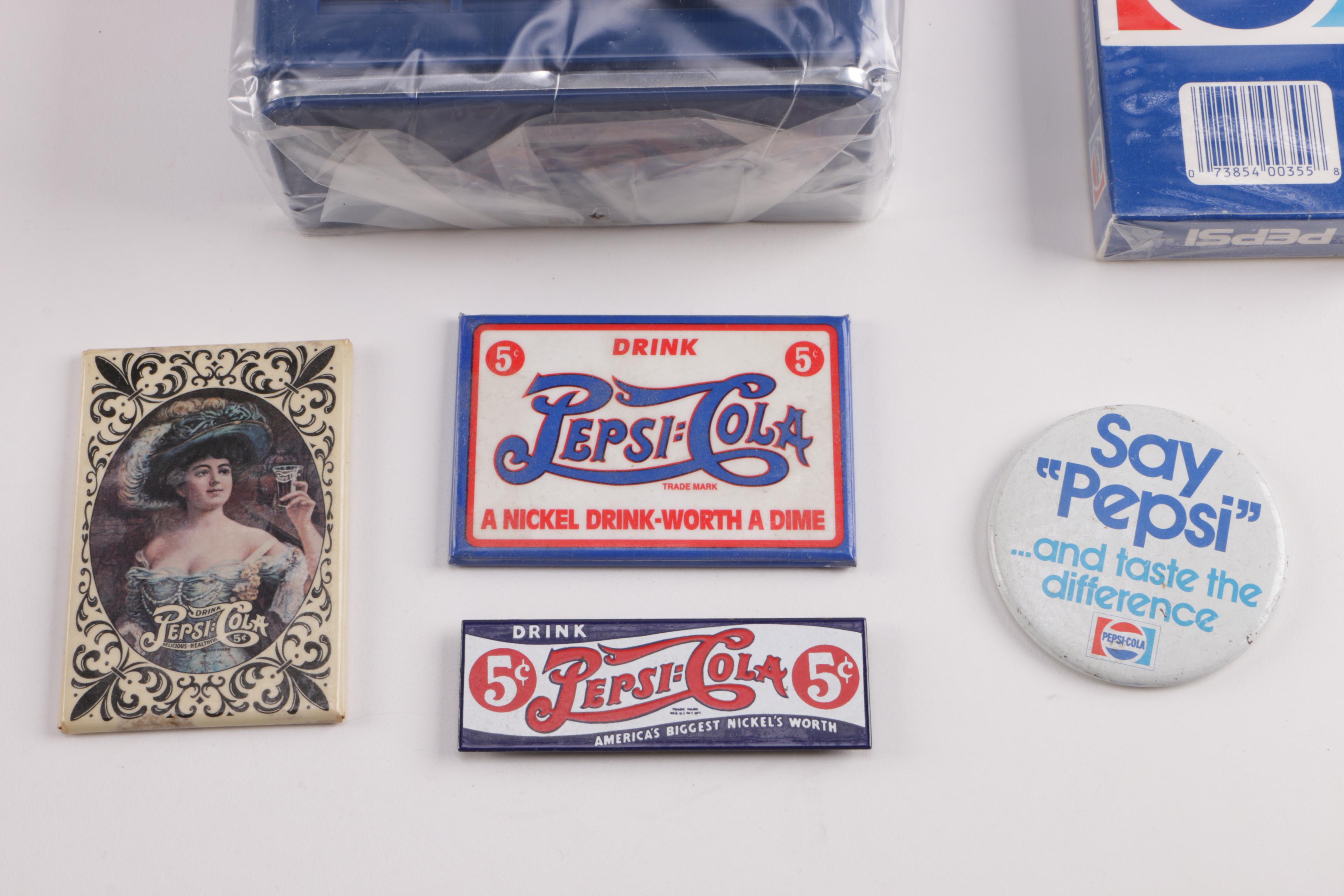 Assortment of Pepsi Collectibles