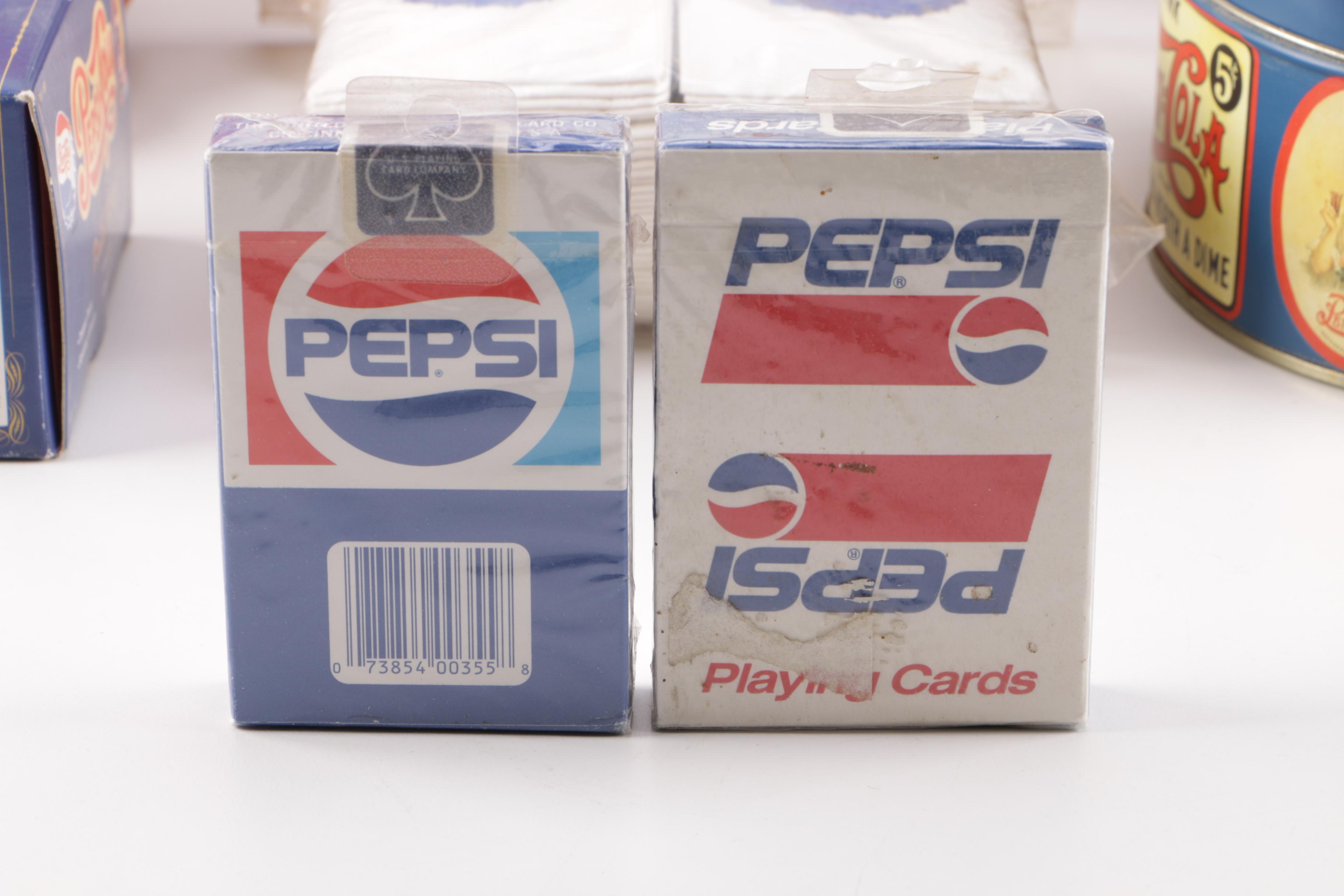 Assortment of Pepsi Collectibles