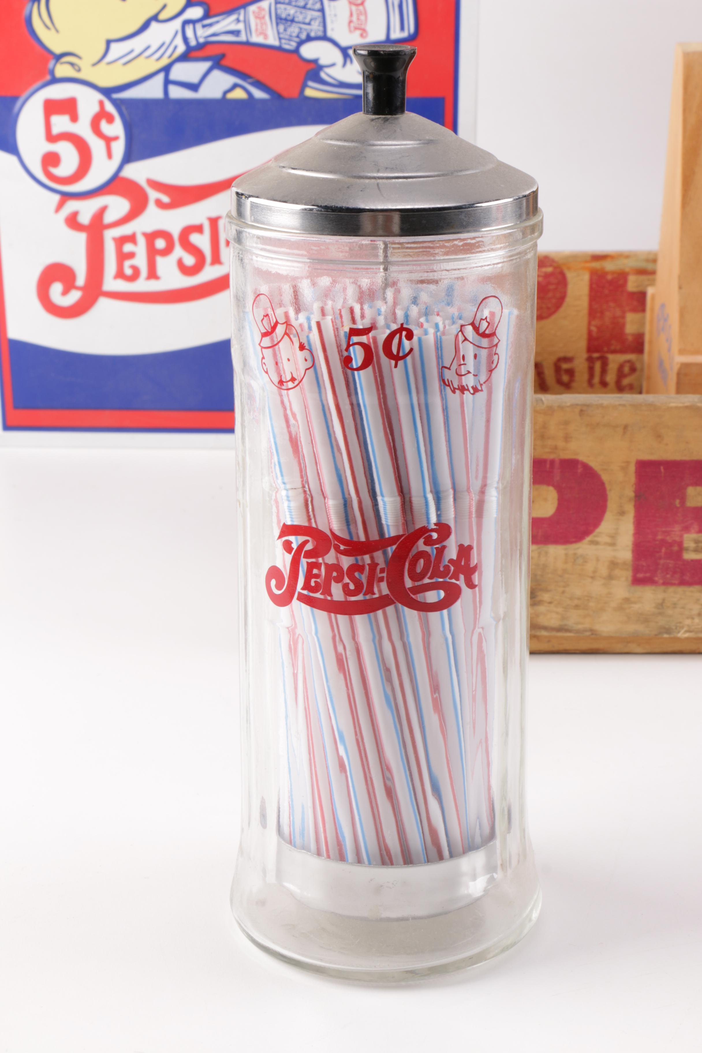 Assortment of Pepsi Collectibles