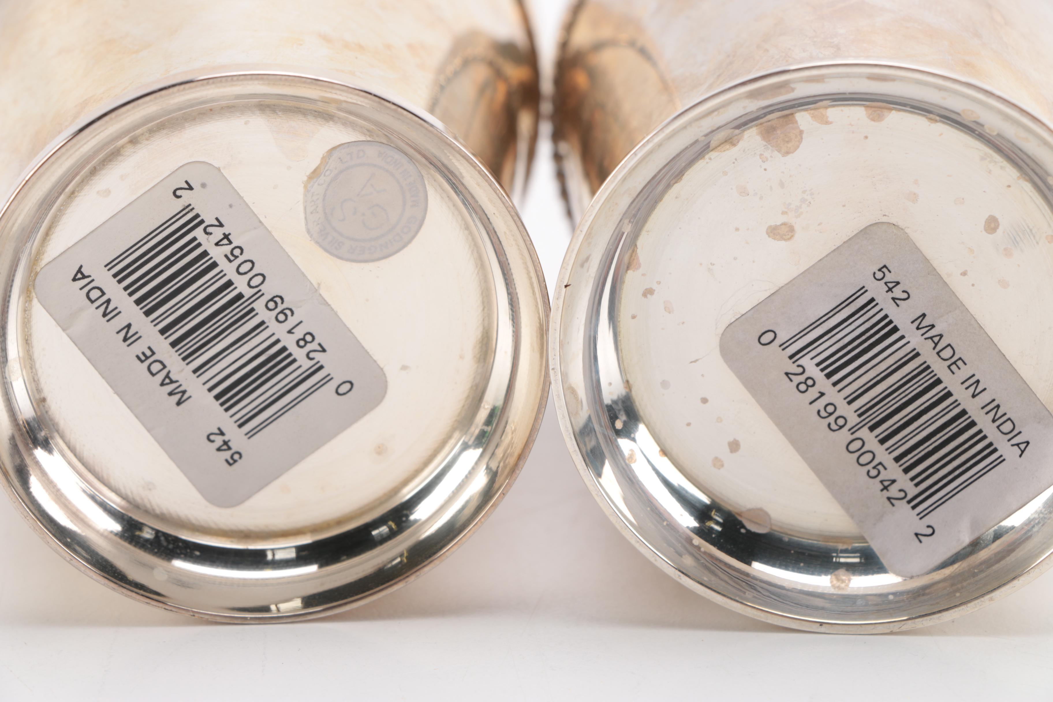 Silver Plated Decor and Tableware Including Godinger