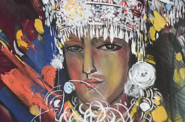 Shi Qi Original Gouache and Ink Painting "Harmony"