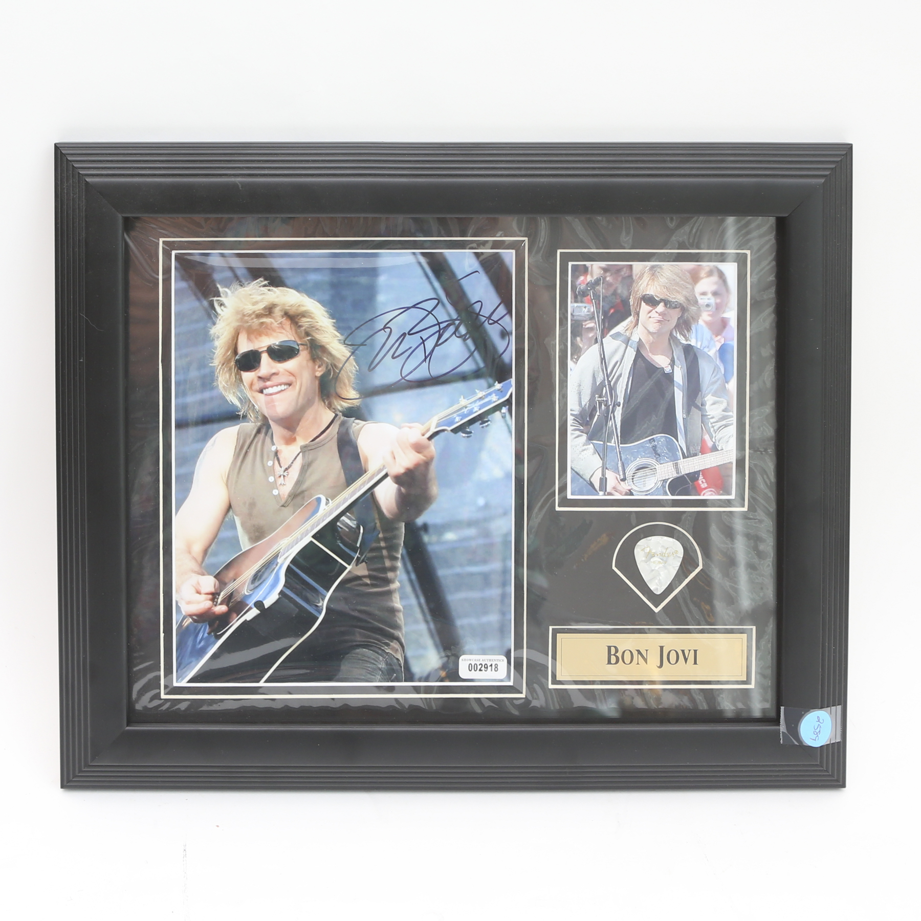 Signed Jon Bon Jovi Photo From Showcase Authentics