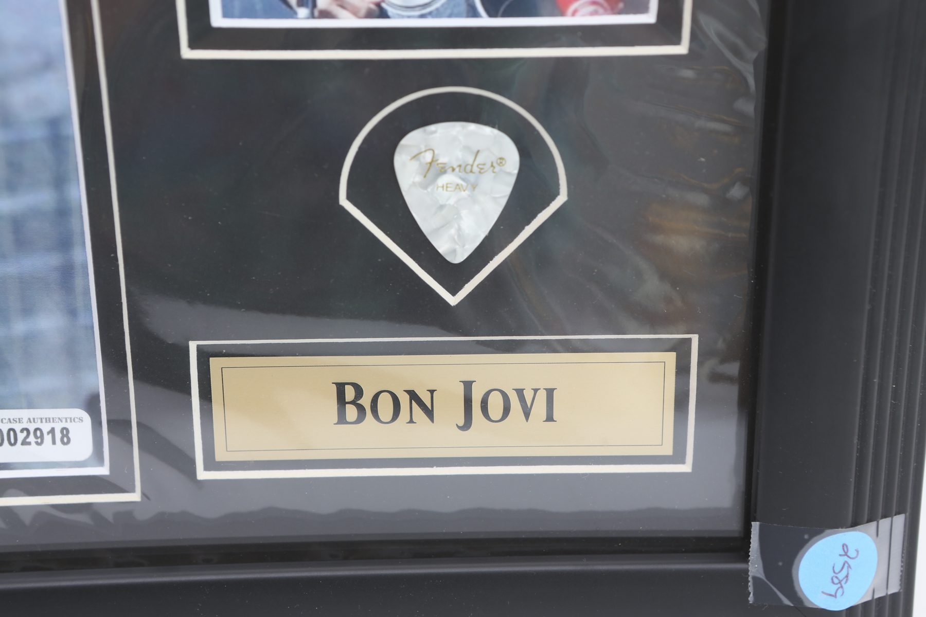 Signed Jon Bon Jovi Photo From Showcase Authentics