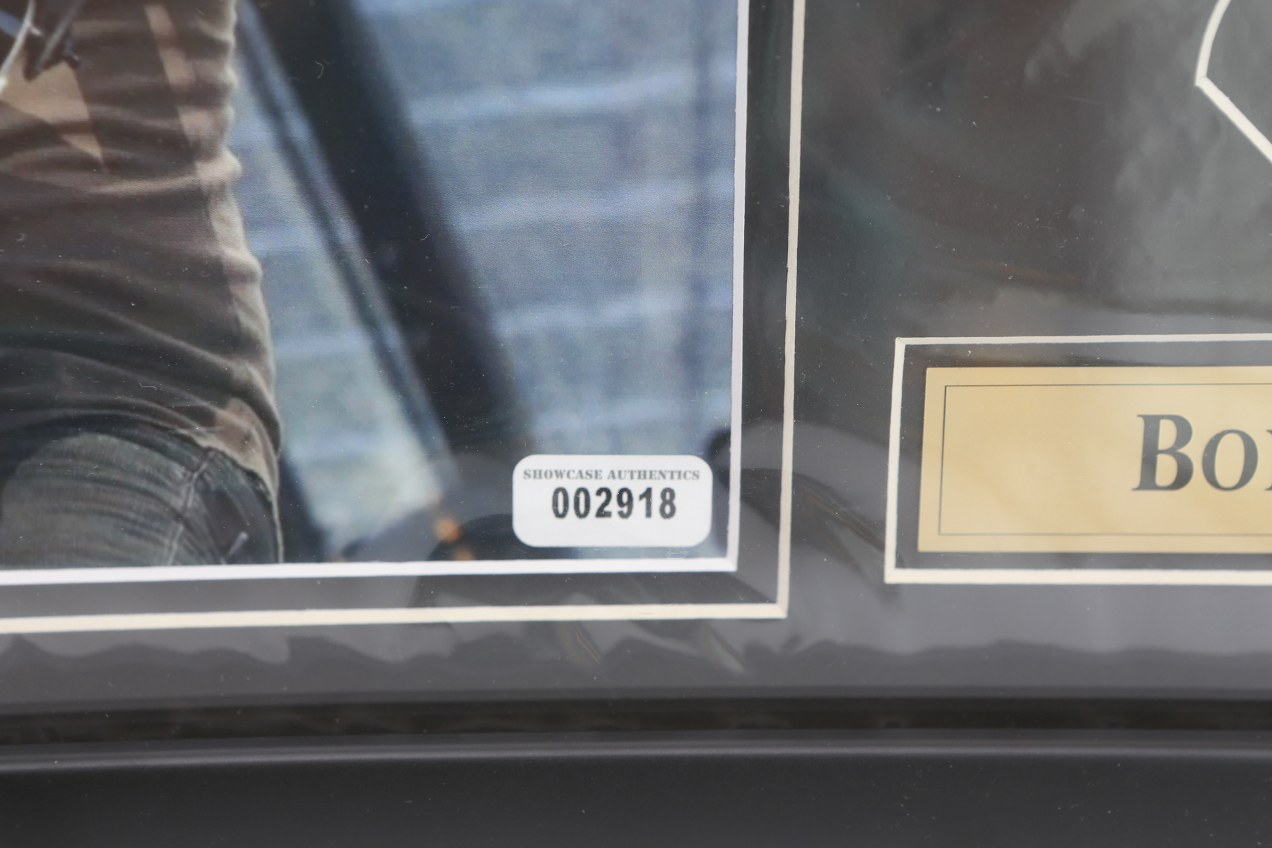 Signed Jon Bon Jovi Photo From Showcase Authentics