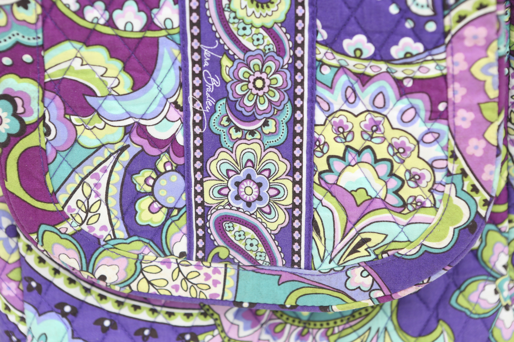 Two Vera Bradley Quilted Handbags