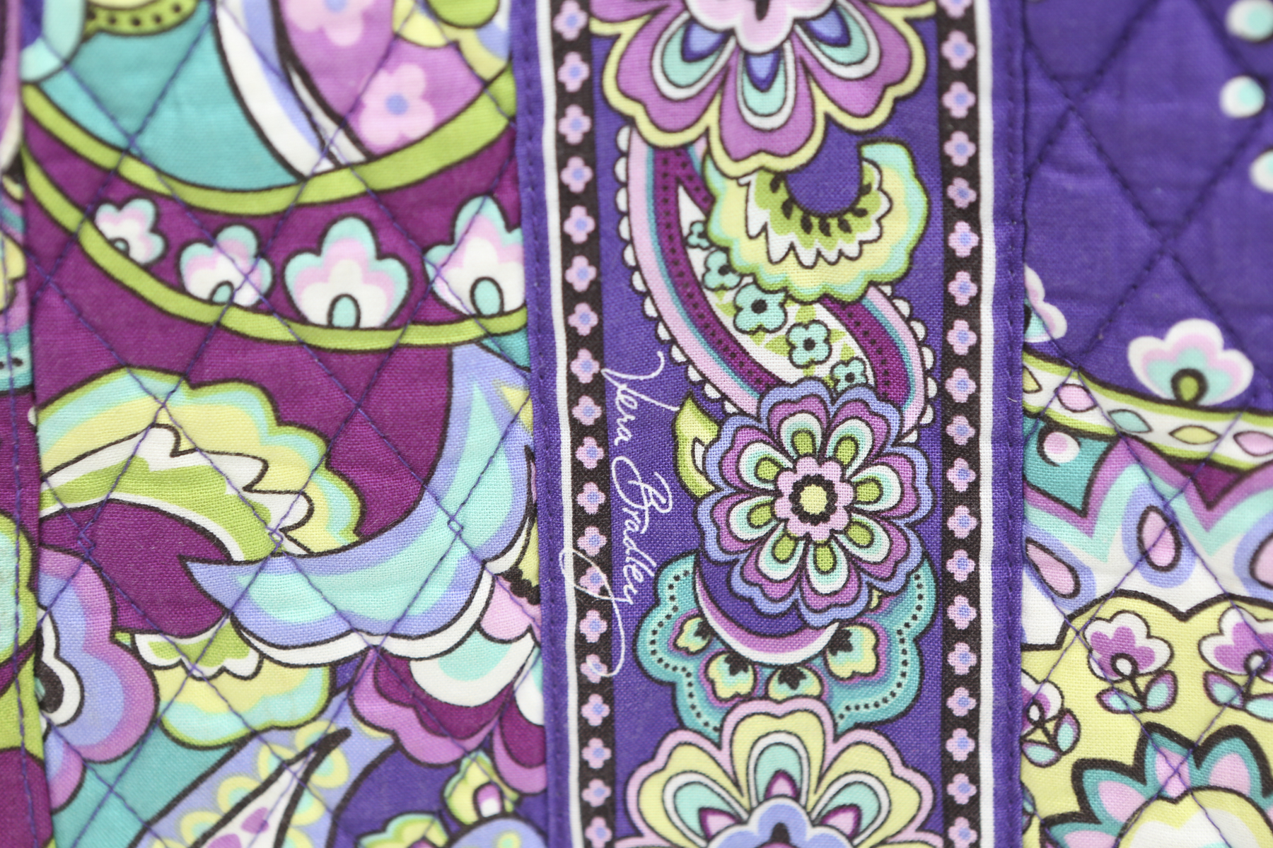 Two Vera Bradley Quilted Handbags