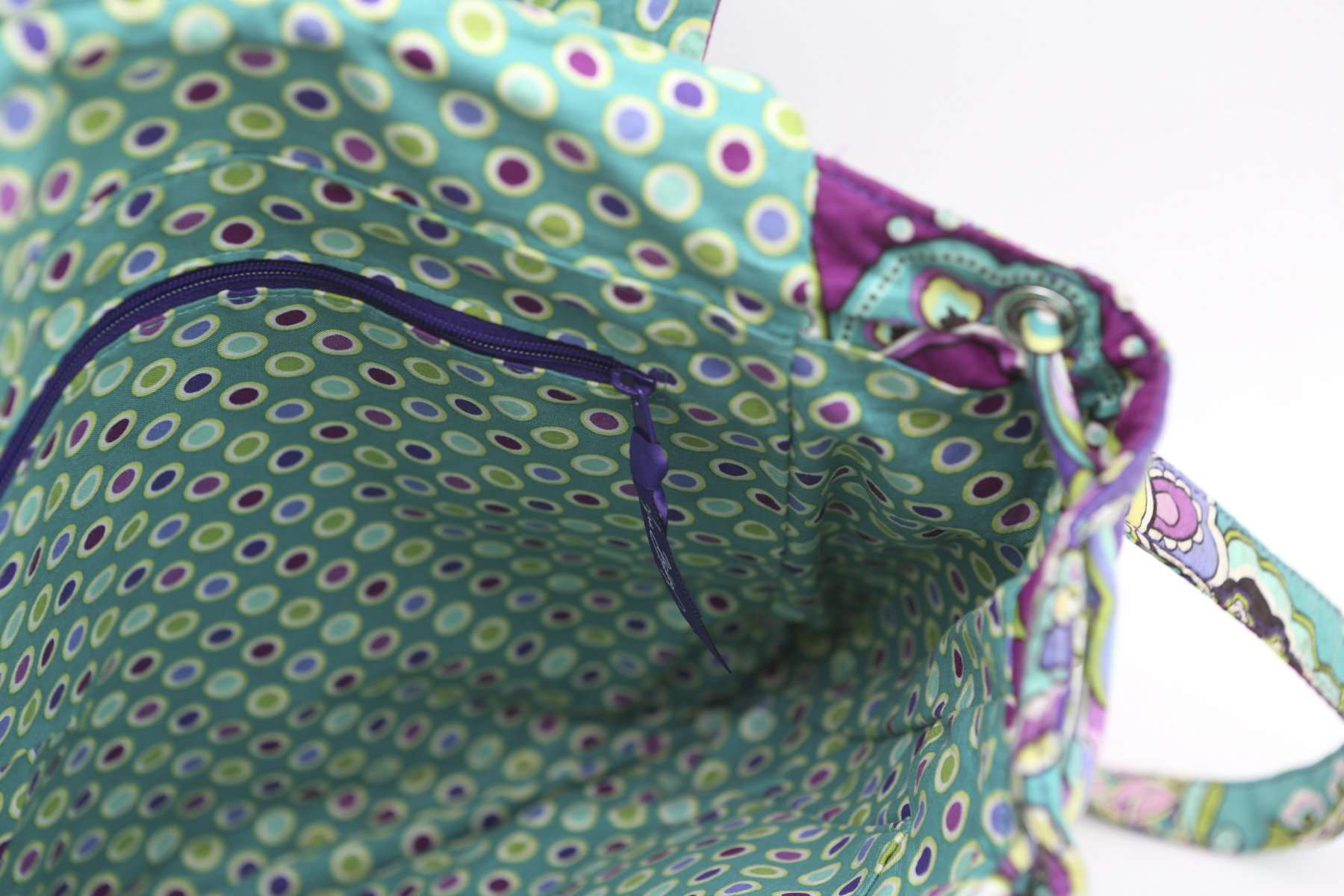 Two Vera Bradley Quilted Handbags