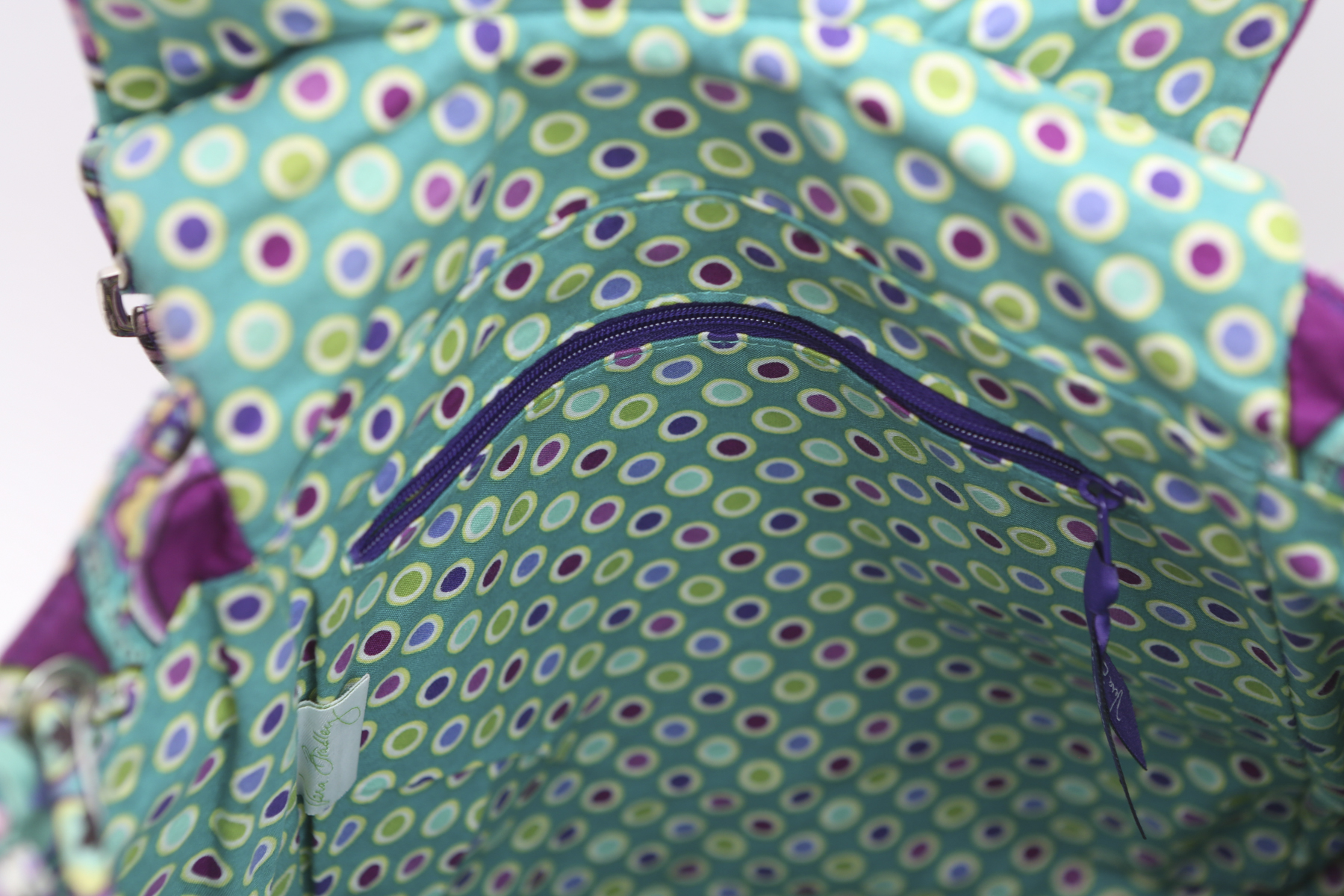 Two Vera Bradley Quilted Handbags