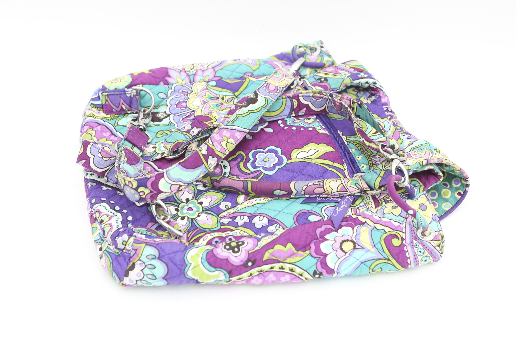 Two Vera Bradley Quilted Handbags