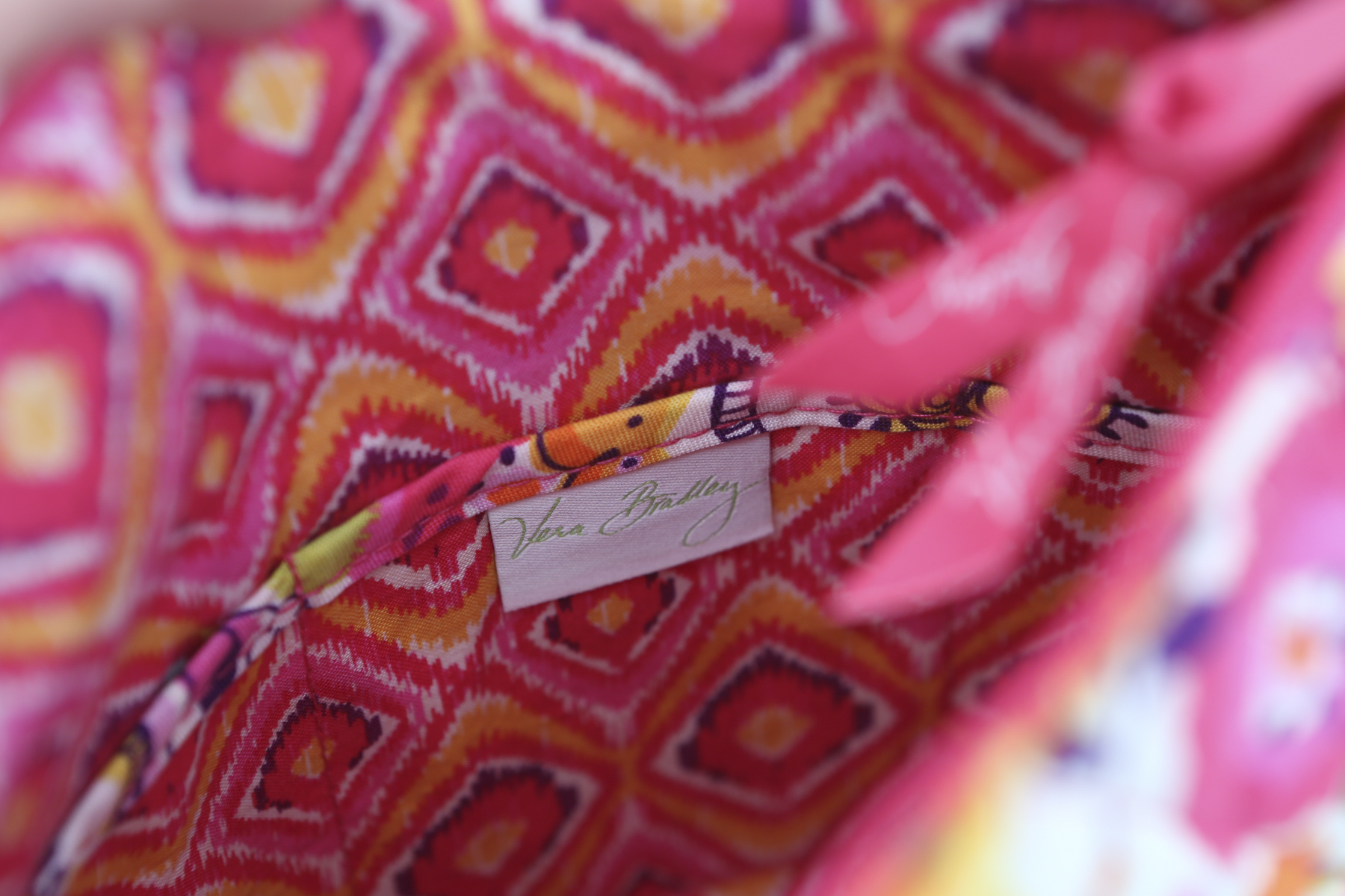 Two Vera Bradley Quilted Handbags