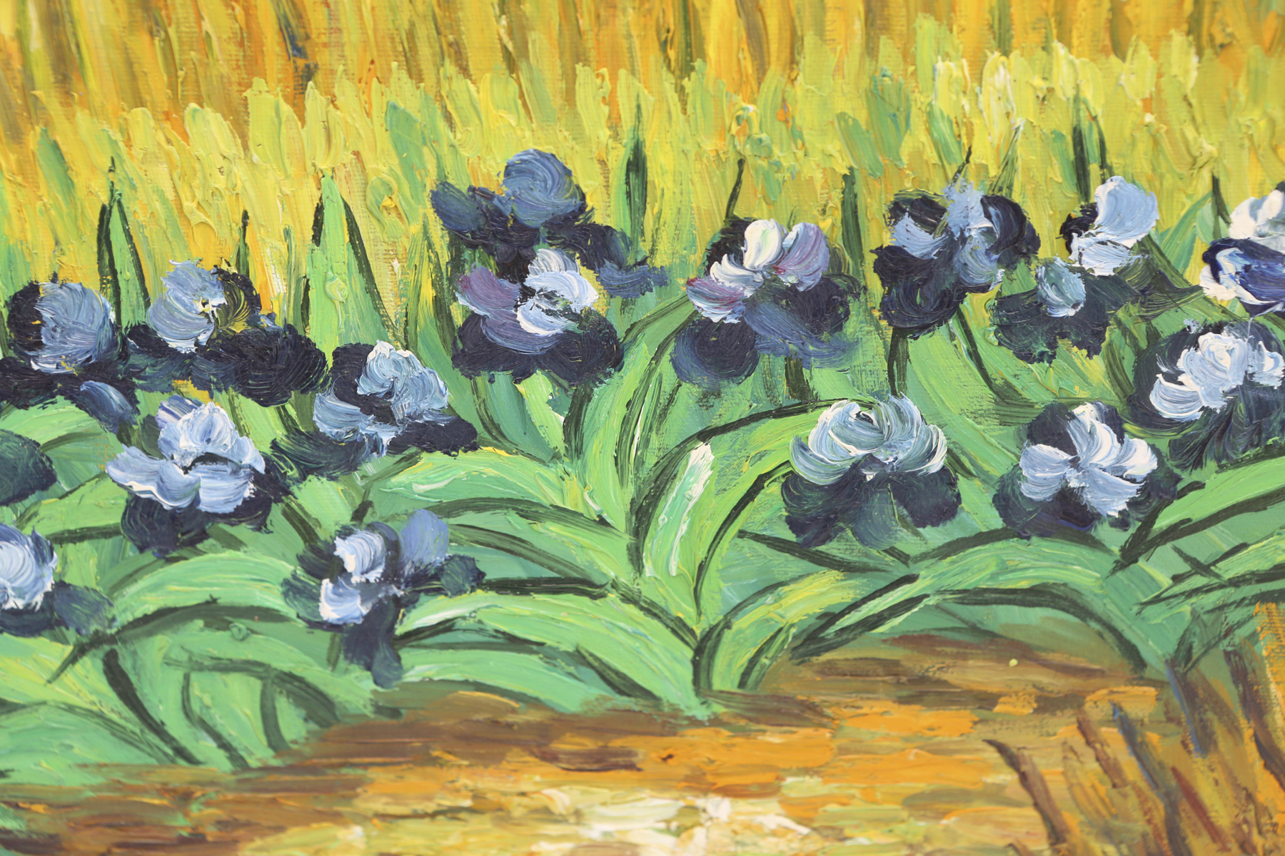 Van Gogh-Inspired Oil Painting on Canvas