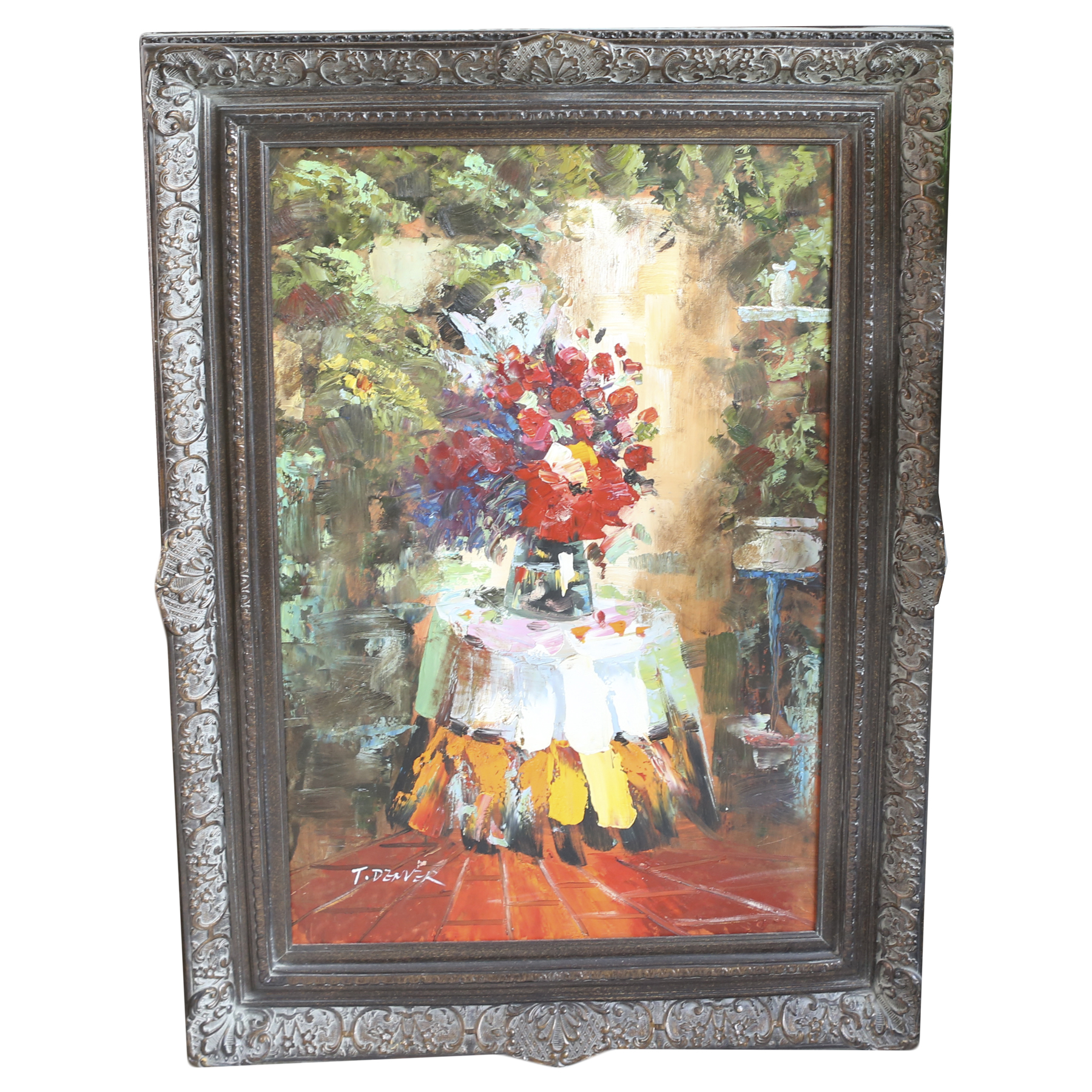 T. Denver Oil Painting on Canvas