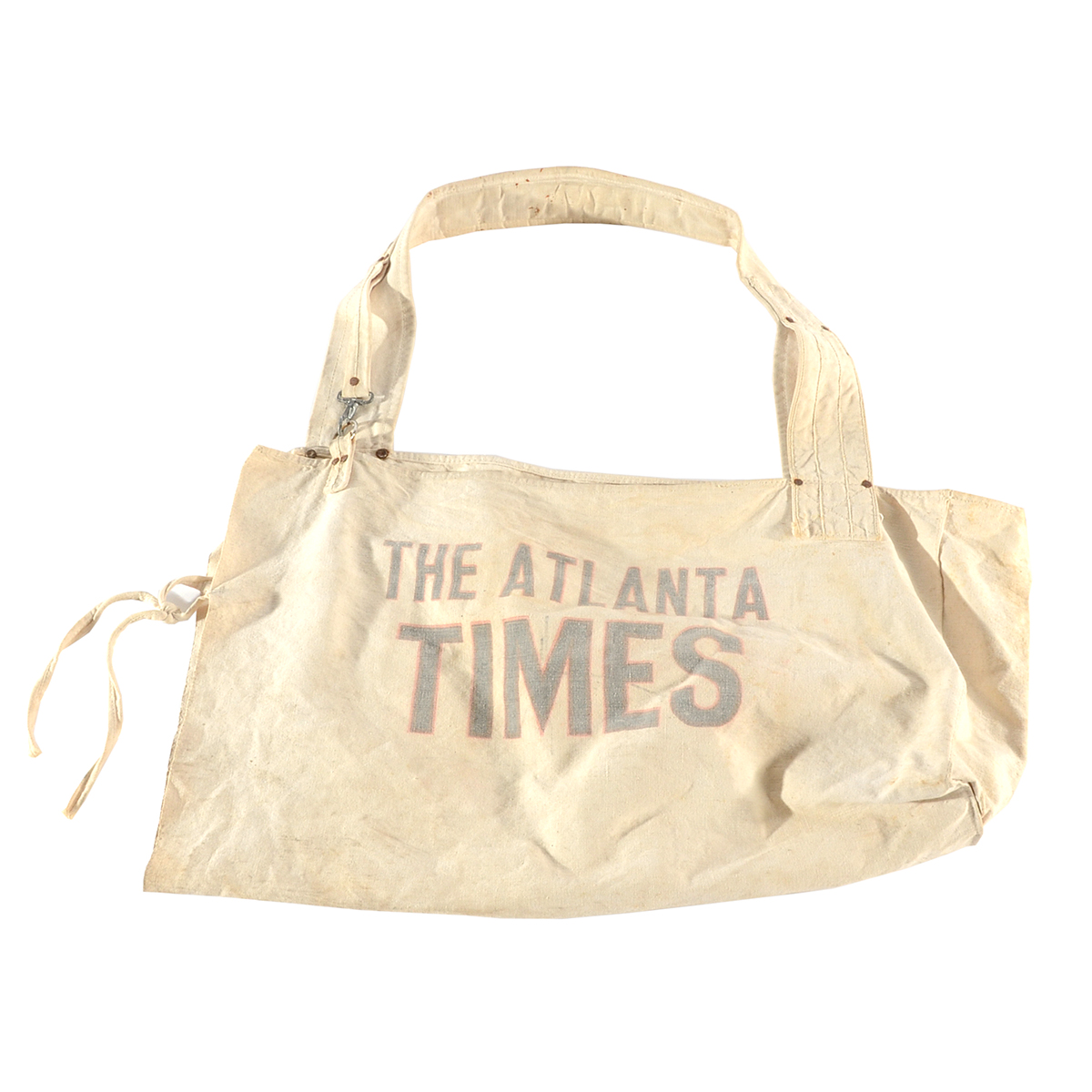 Atlanta Times Cotton Newspaper Sack