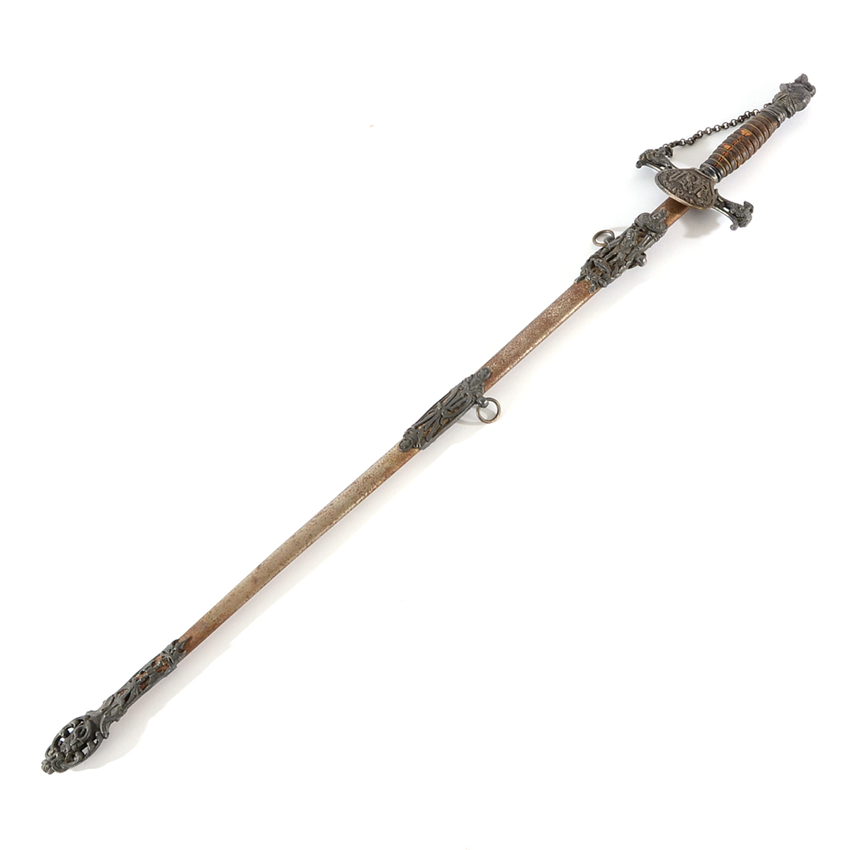 Ceremonial "Knights of Pythias" Sword in Sheath