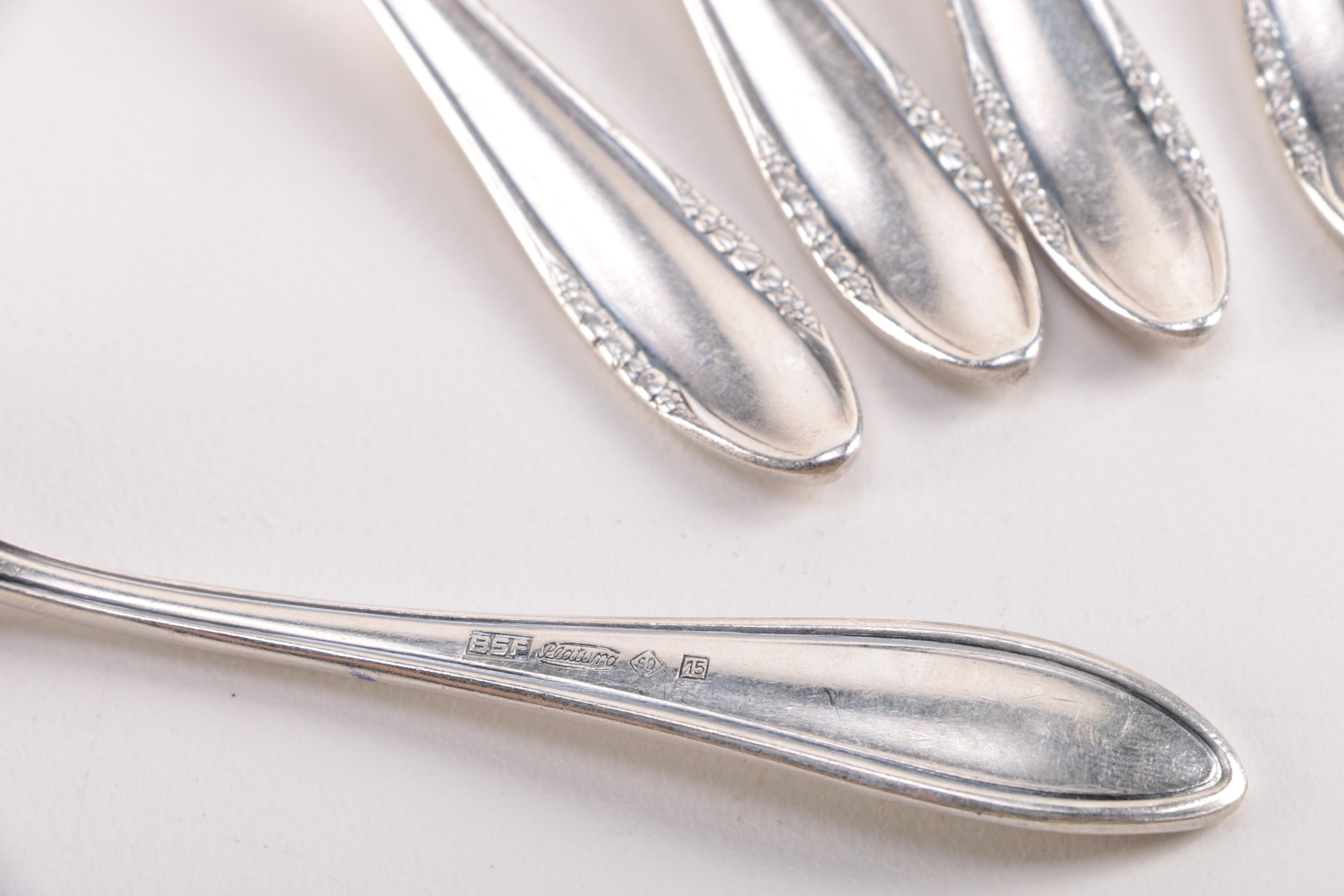 German Bremer Silberwarenfabrik Silver Plate Flatware