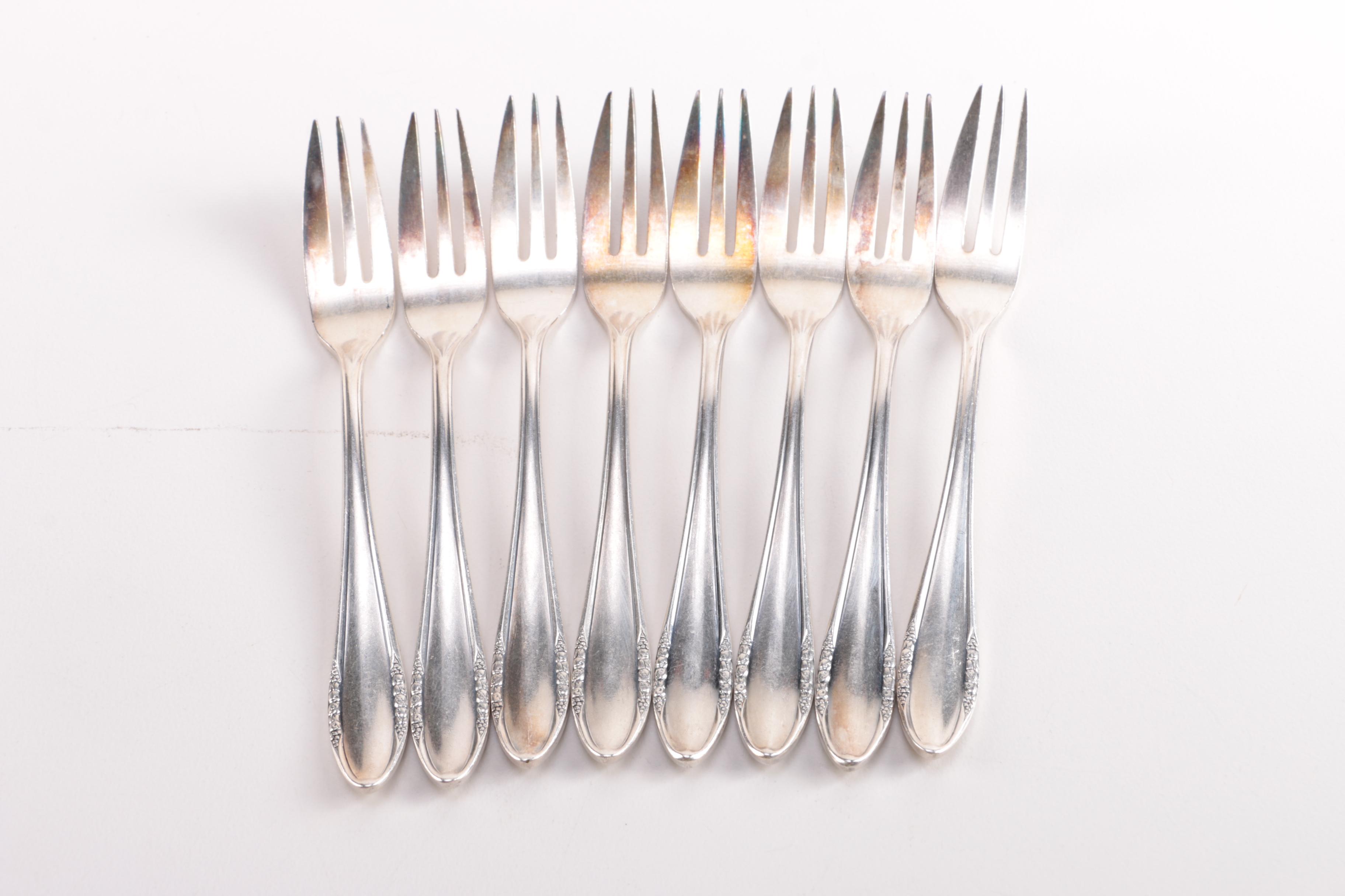 German Bremer Silberwarenfabrik Silver Plate Flatware