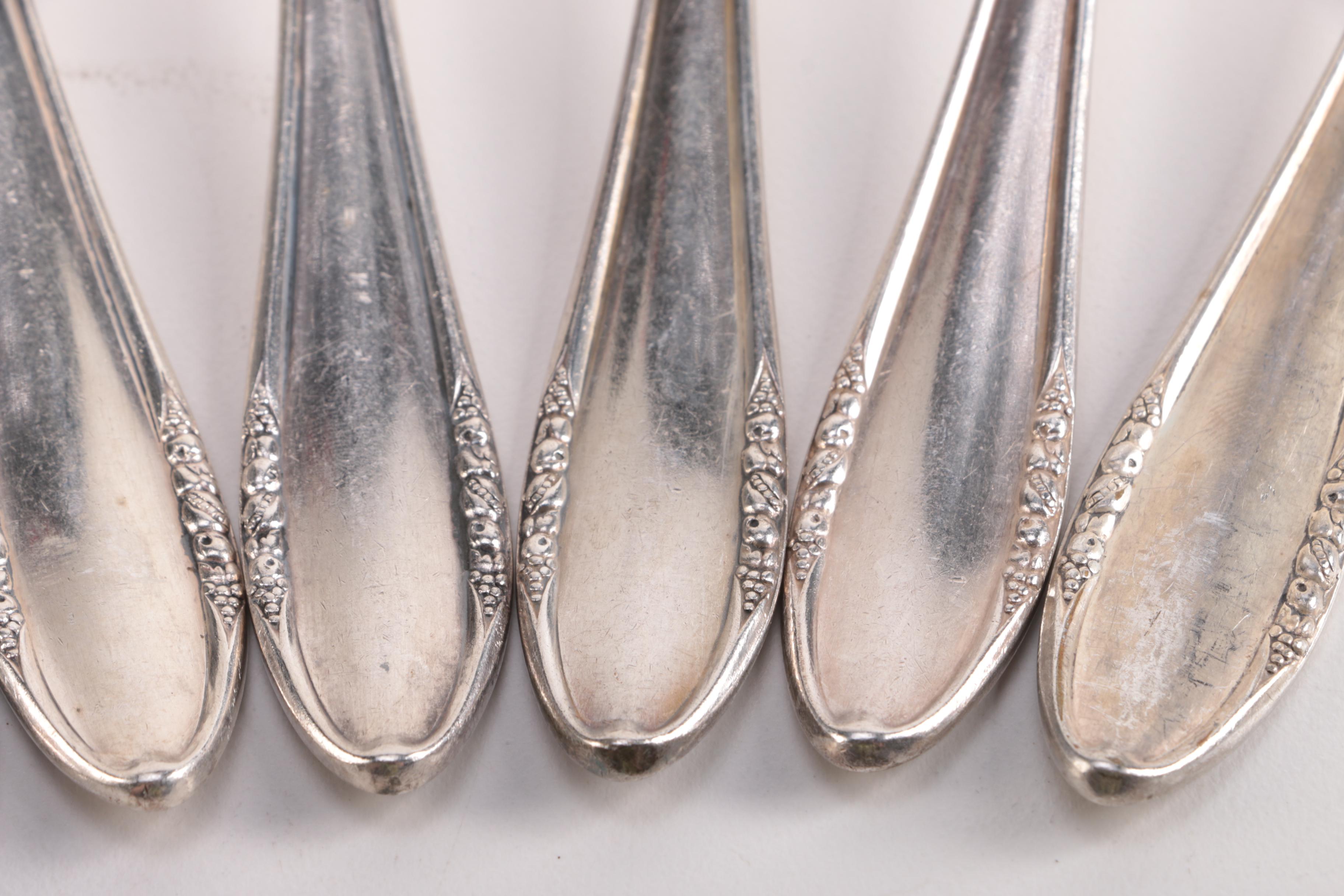 German Bremer Silberwarenfabrik Silver Plate Flatware