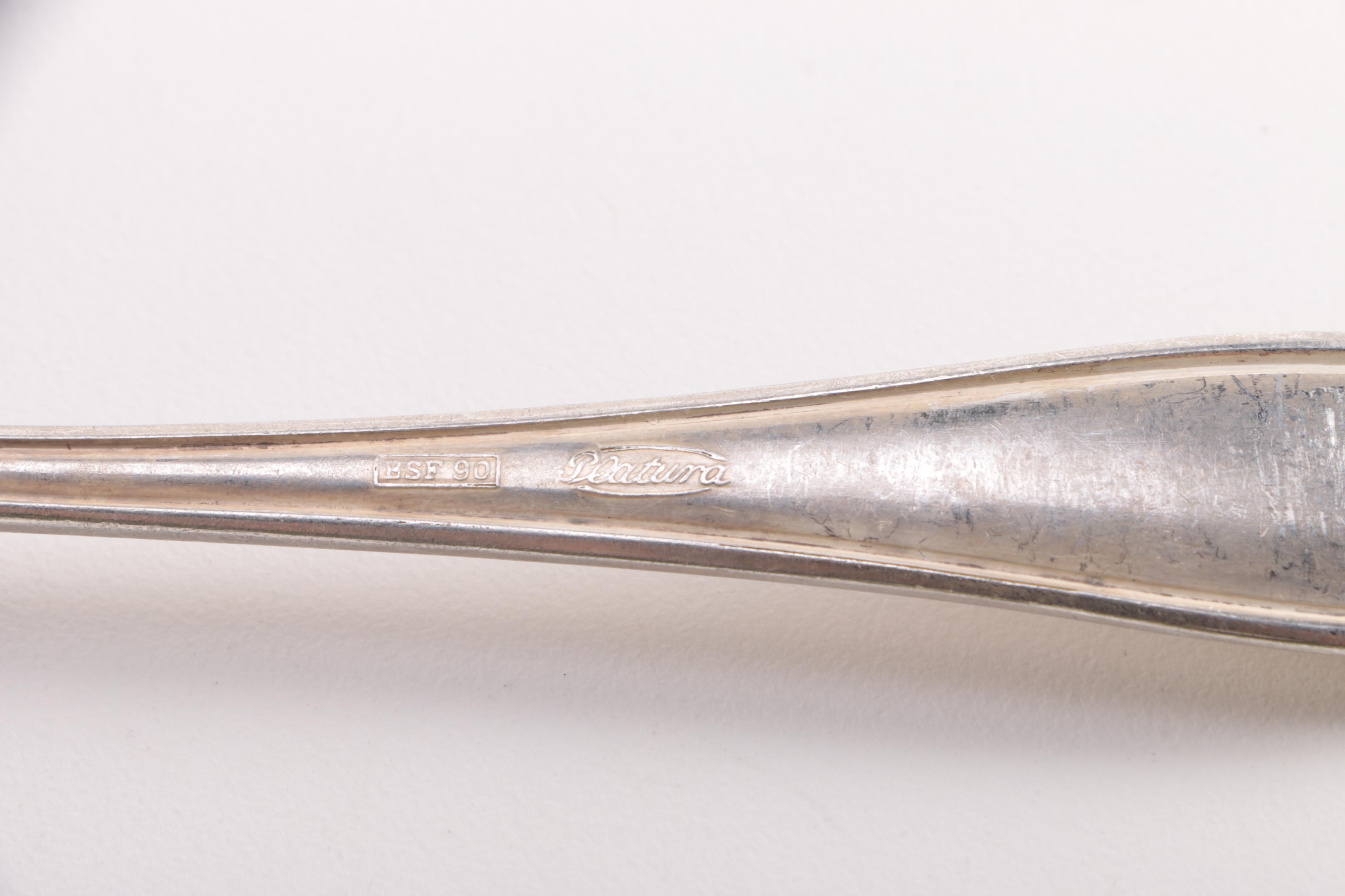 German Bremer Silberwarenfabrik Silver Plate Flatware