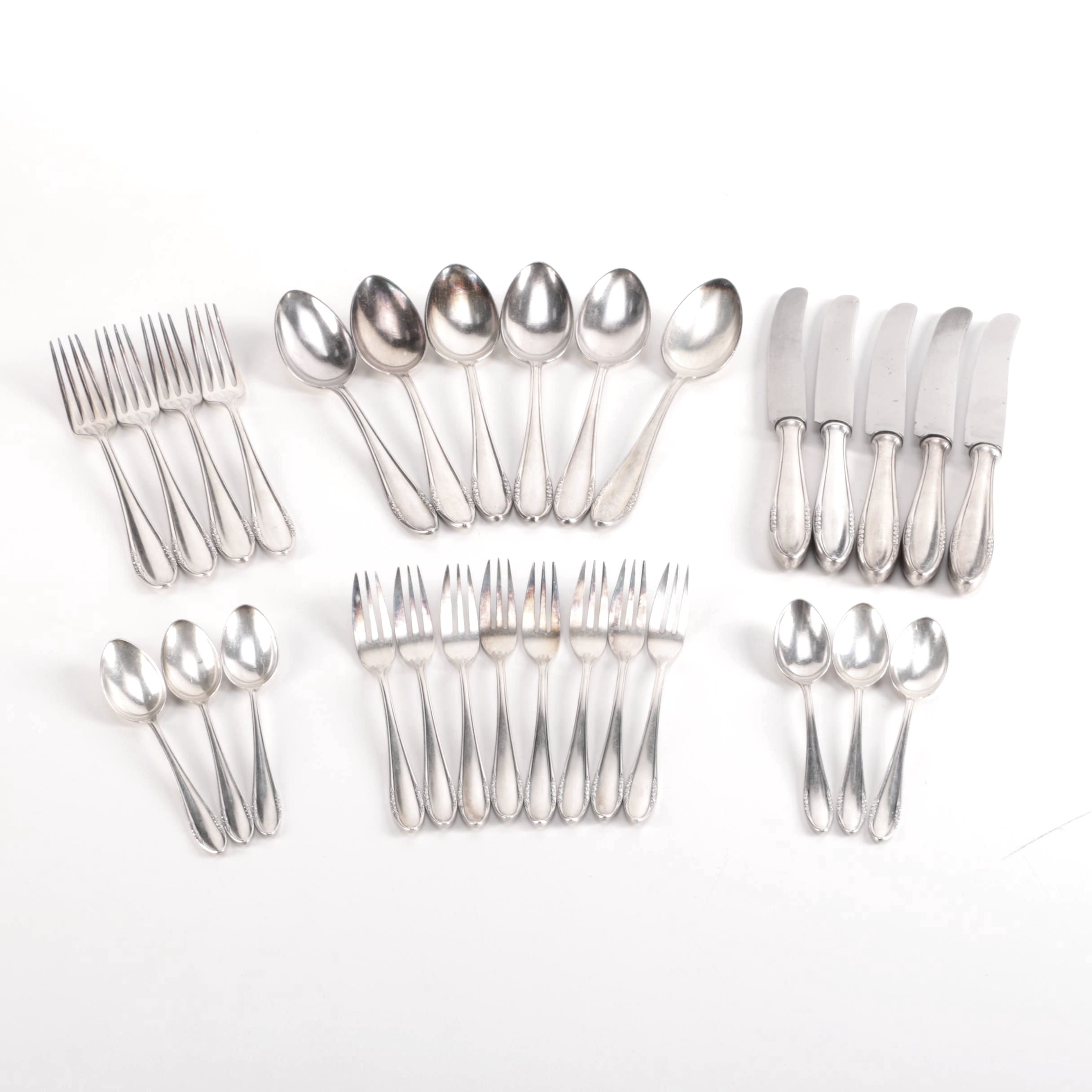 German Bremer Silberwarenfabrik Silver Plate Flatware