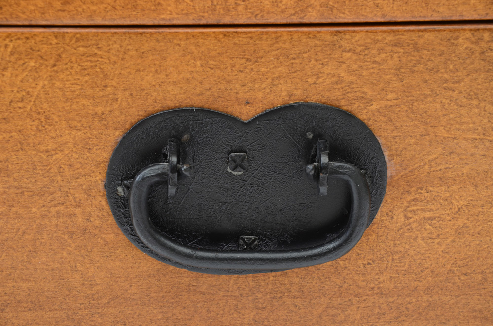 Solid Pine Wood Storage Chest on Wheels