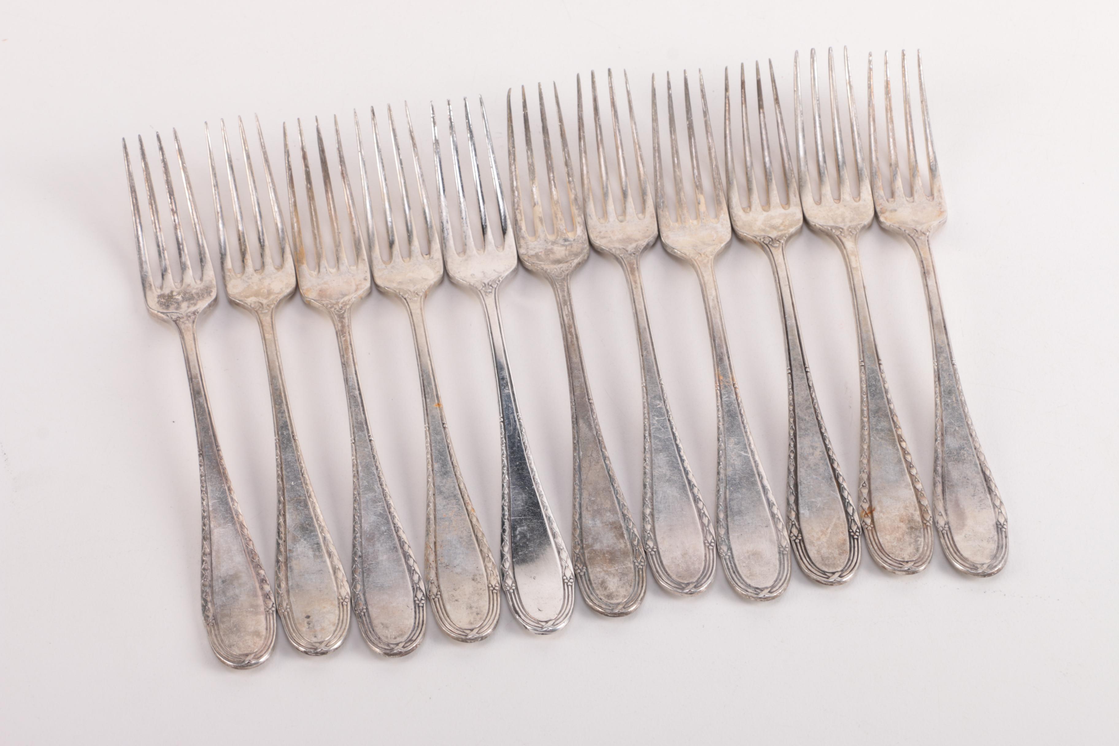 Assorted Wirths and Wellner Flatware